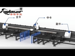 THREE CHUCK HEAVY-DUTY PROFESSIONAL PIPE CUTTING MACHINE