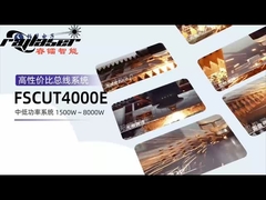 CYPCUT Control Software Stainless Steel And Carbon Steel Fiber Laser Cutting Machine 1500w