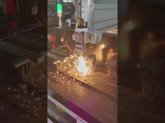 Roller steel belt laser cutting machine