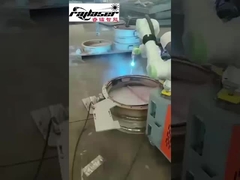 FANUC M-20iD/25 Robotic Welding System with 12m Track for H-Beams